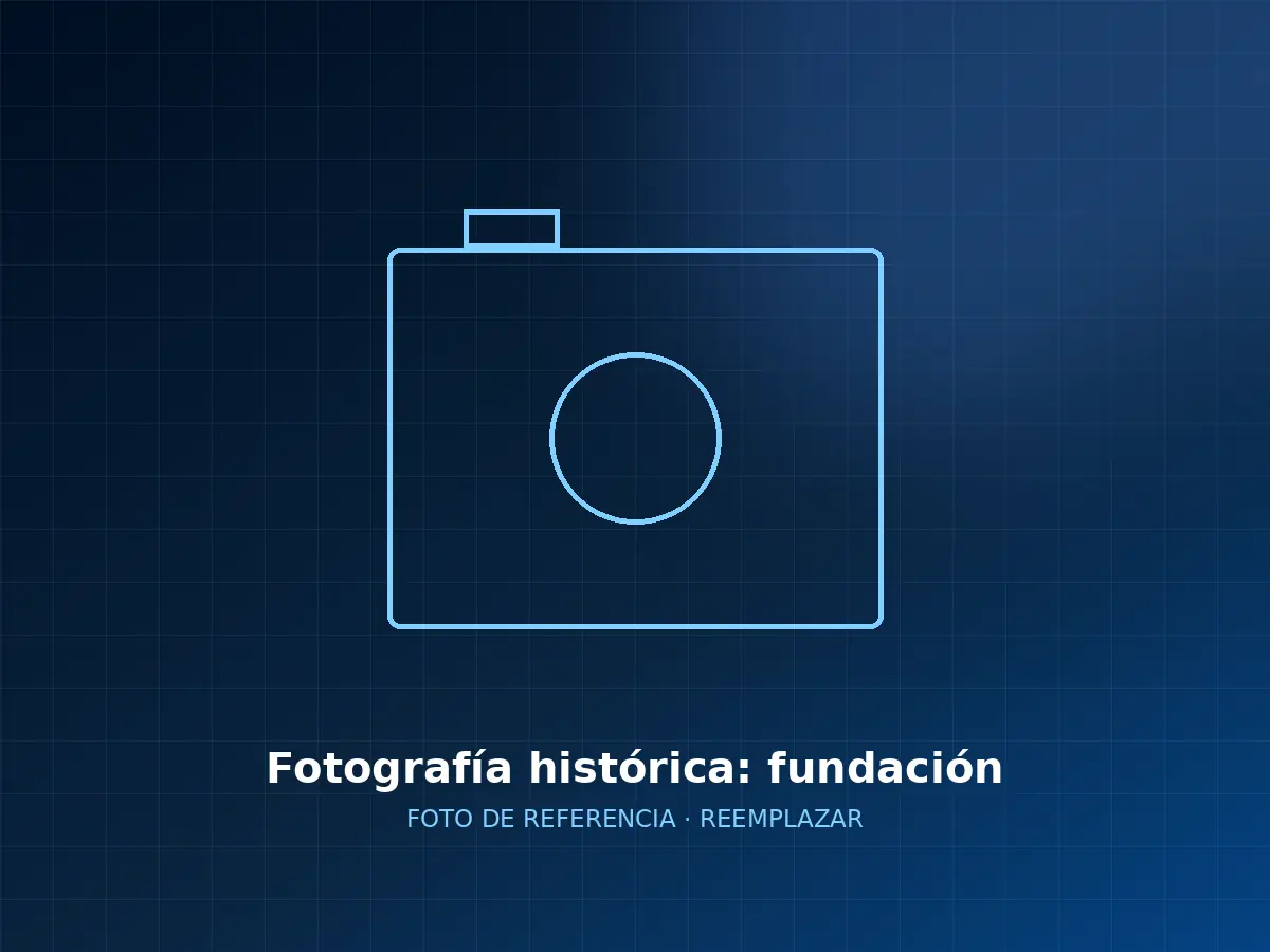 Fundación de Titán de México — fotografía histórica